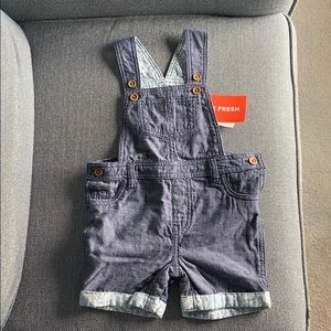 Joe Fresh Double Cloth short-alls for baby boy